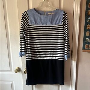 LOFT Light Blue Chambray Top